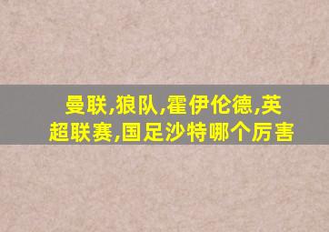 曼联,狼队,霍伊伦德,英超联赛,国足沙特哪个厉害