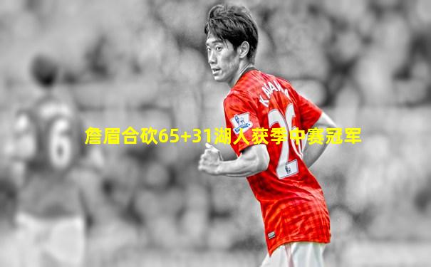 詹眉合砍65+31湖人获季中赛冠军